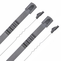 SureFast Coated Spring Type Stainless Steel Cable Ties